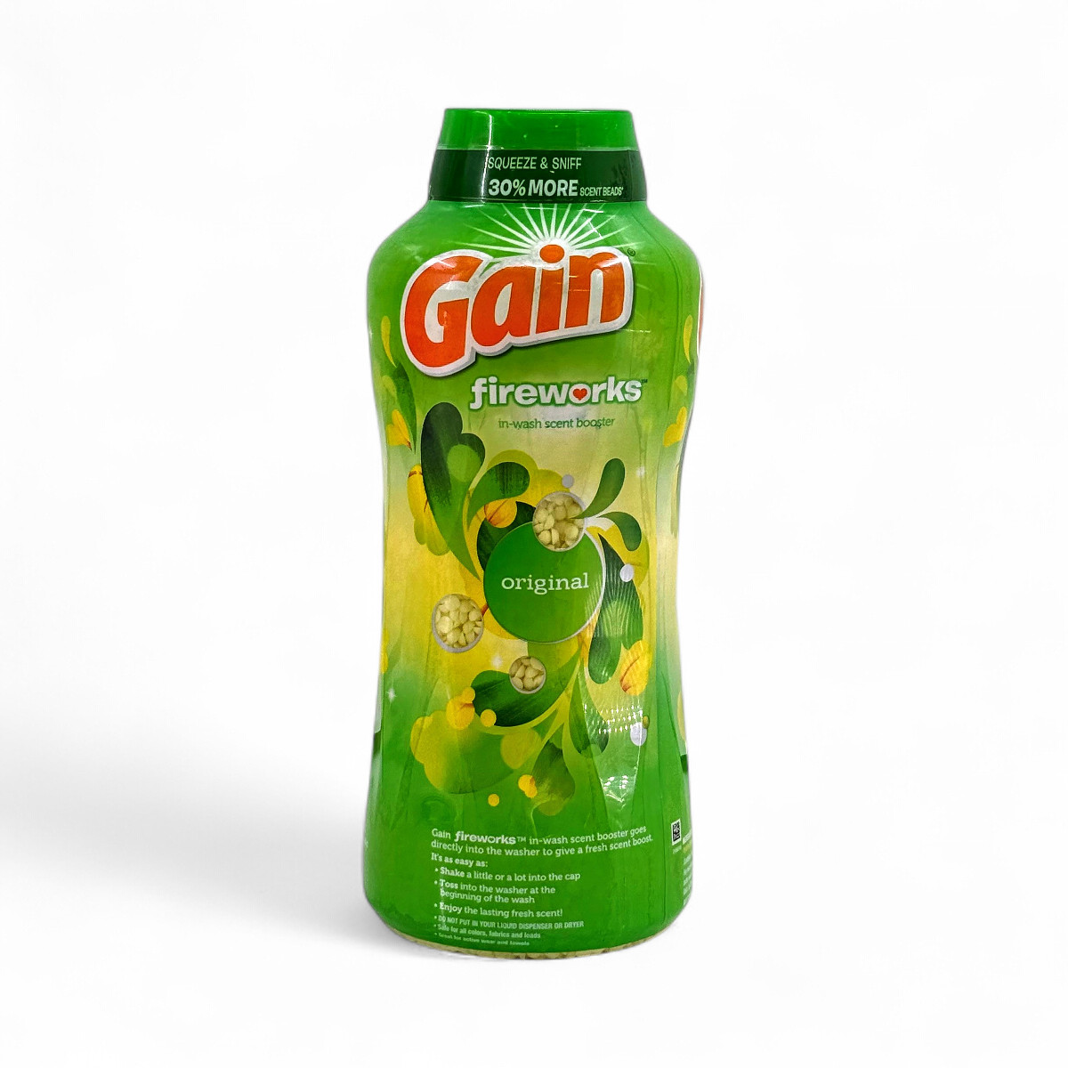 Gain Fireworks In-Wash Scent Booster Beads Original – 2.4lb 39.9oz