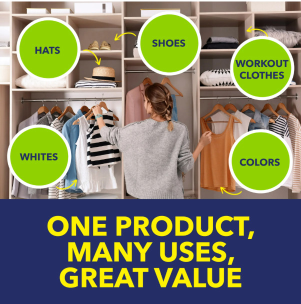 OxiClean Free Versatile Home and Laundry Stain Remover Powder, No Dyes or Perfum
