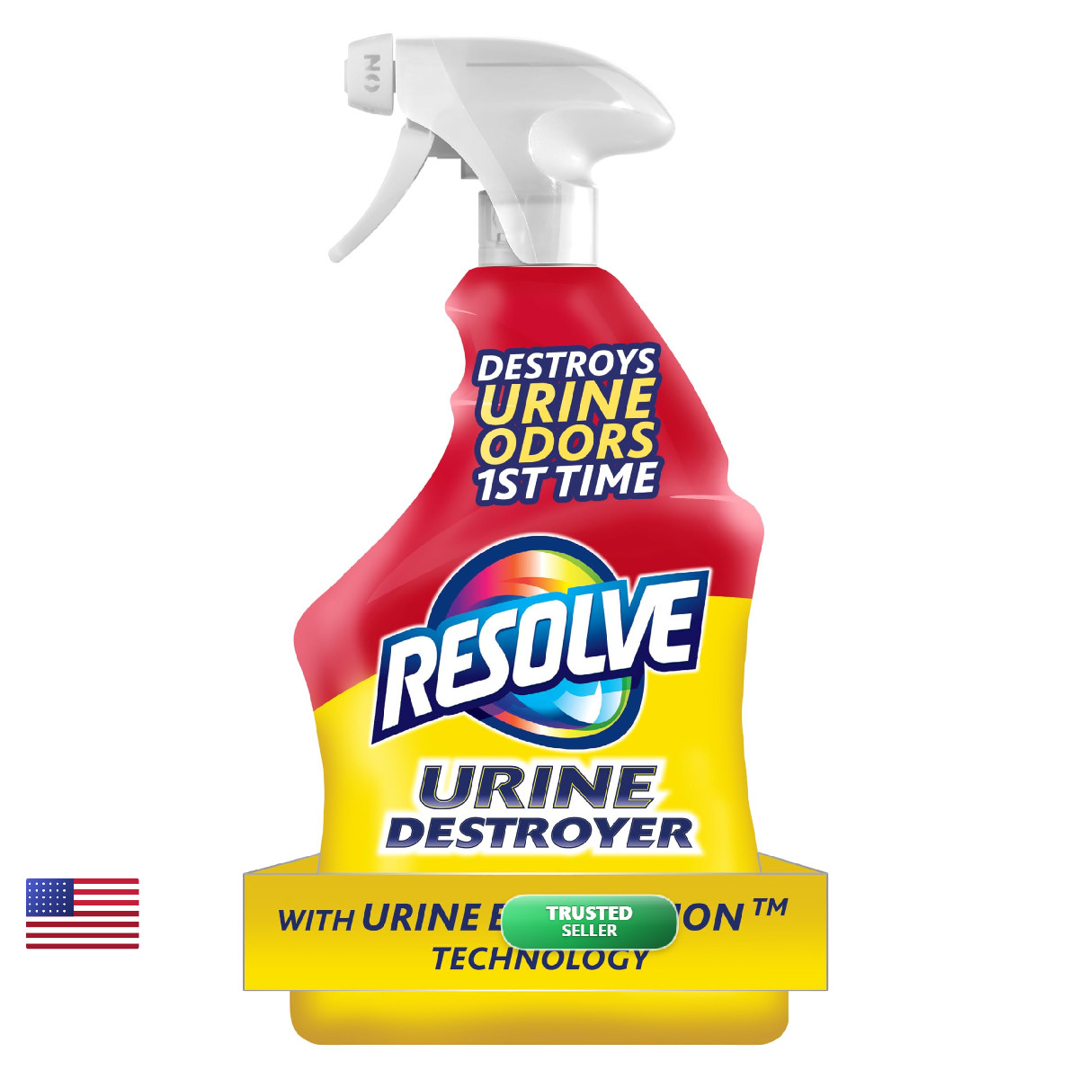 Resolve Urine Destroyer Pet Stain And Odor Remover Carpet Cleaner Solution For