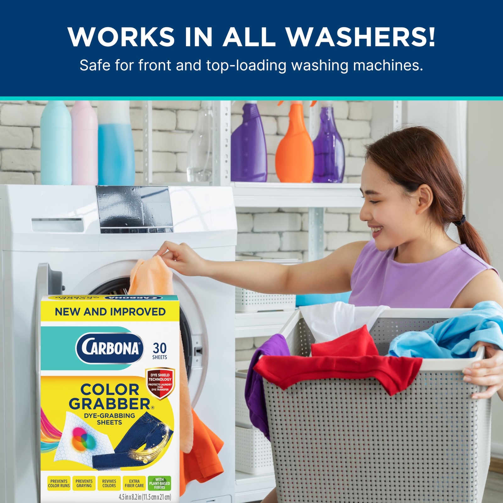 Color Grabber with Microfiber, 30 Count