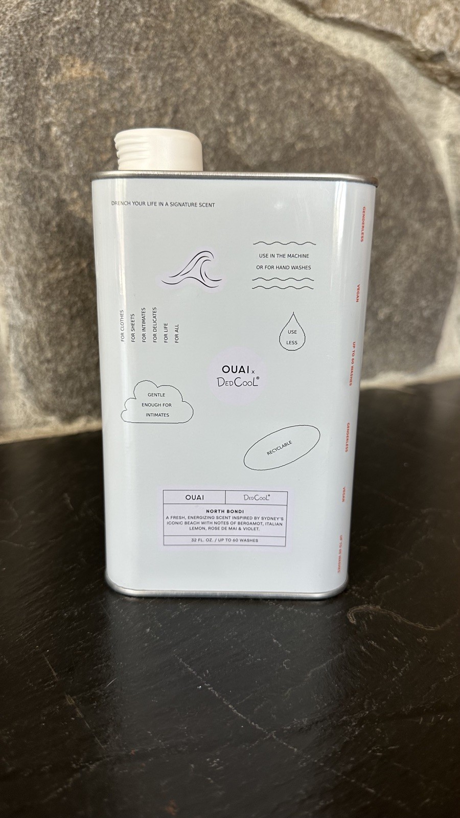 Rare Discontinued DedCool X OUAI Laundry DEDtergent Clean Non-Toxic North Bondi