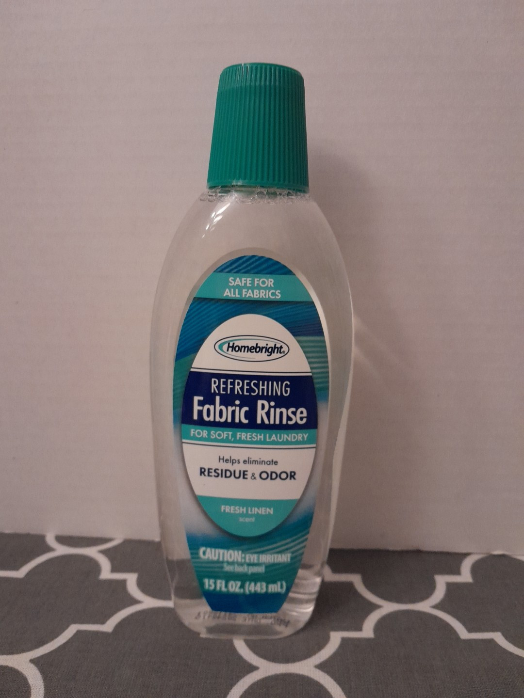 2 Homebright Laundry Fabric Rinse Eliminates Residue Odor Fresh Linen Each 15 oz