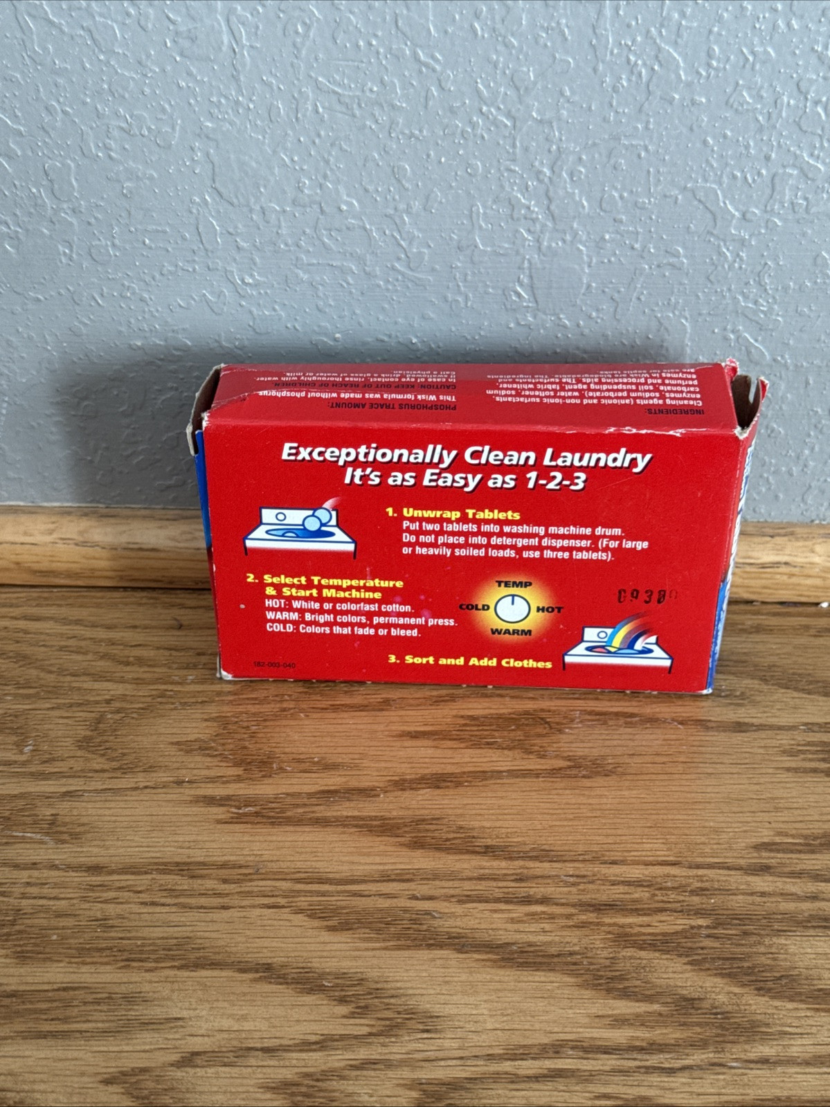 Wisk Dual Action Tablets (2 pods – 1 box) Laundry Detergent Discontinued NEW NOS