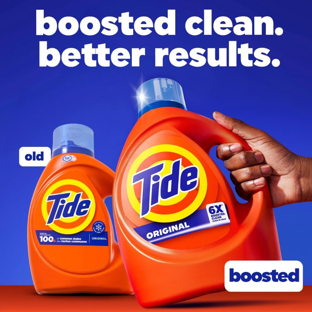 Tide Original Liquid Laundry Detergent 80oz 64 Loads Stain Removal
