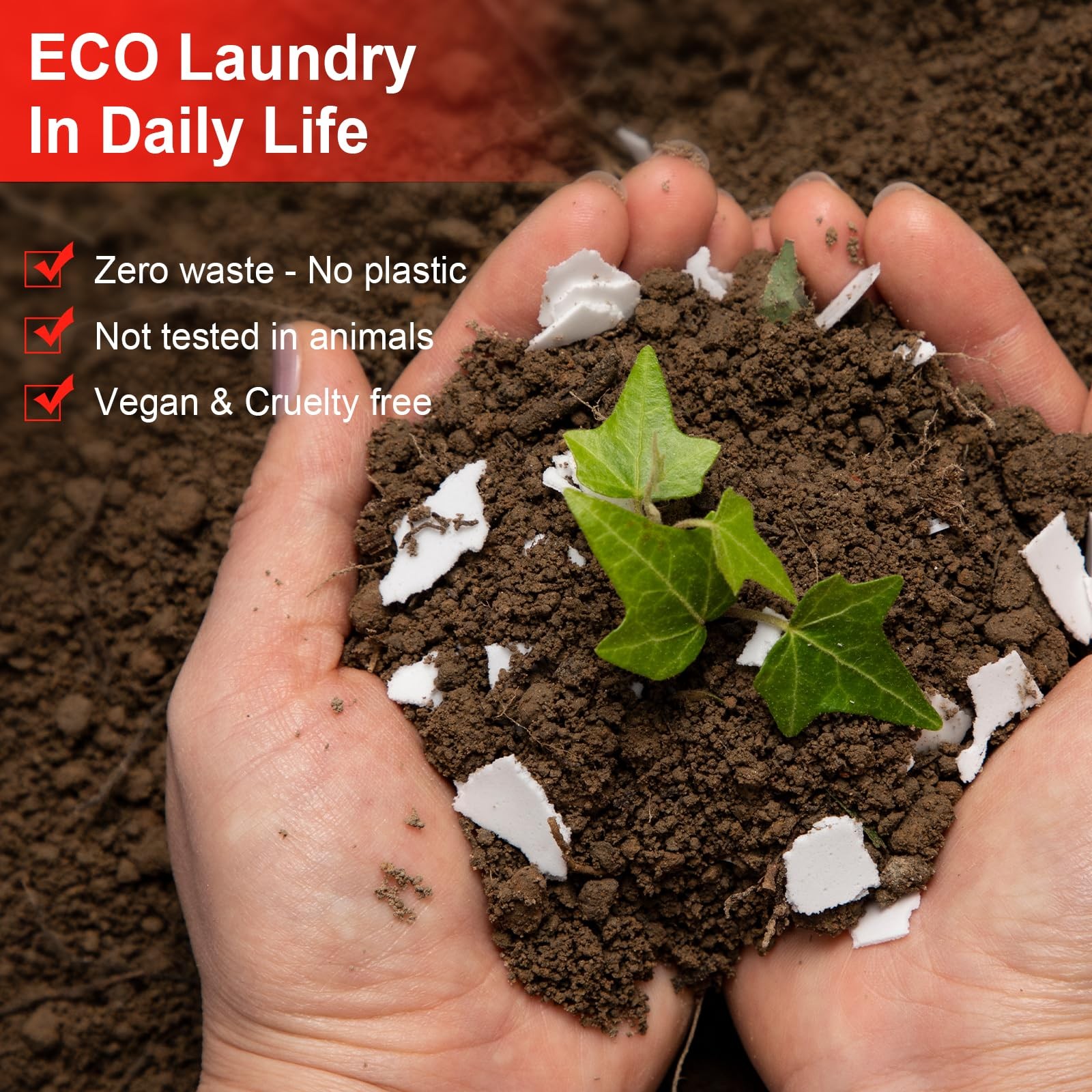 Laundry Detergent Sheets – Up To 128 Loads, Hypoallergenic, Eco-Friendly Peac…