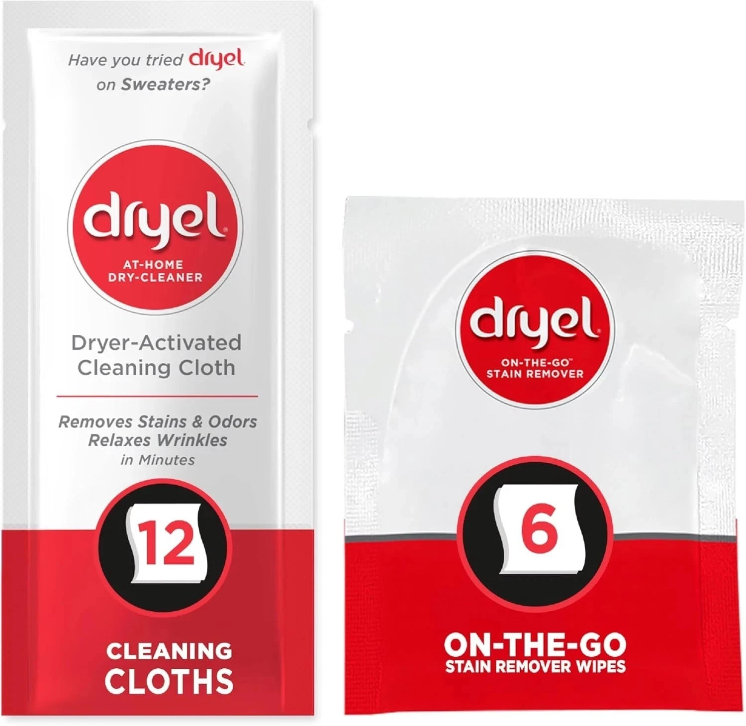 Dryel At-Home Dry Cleaner Refill New Improved Gentle Laundry Care Special Fabric