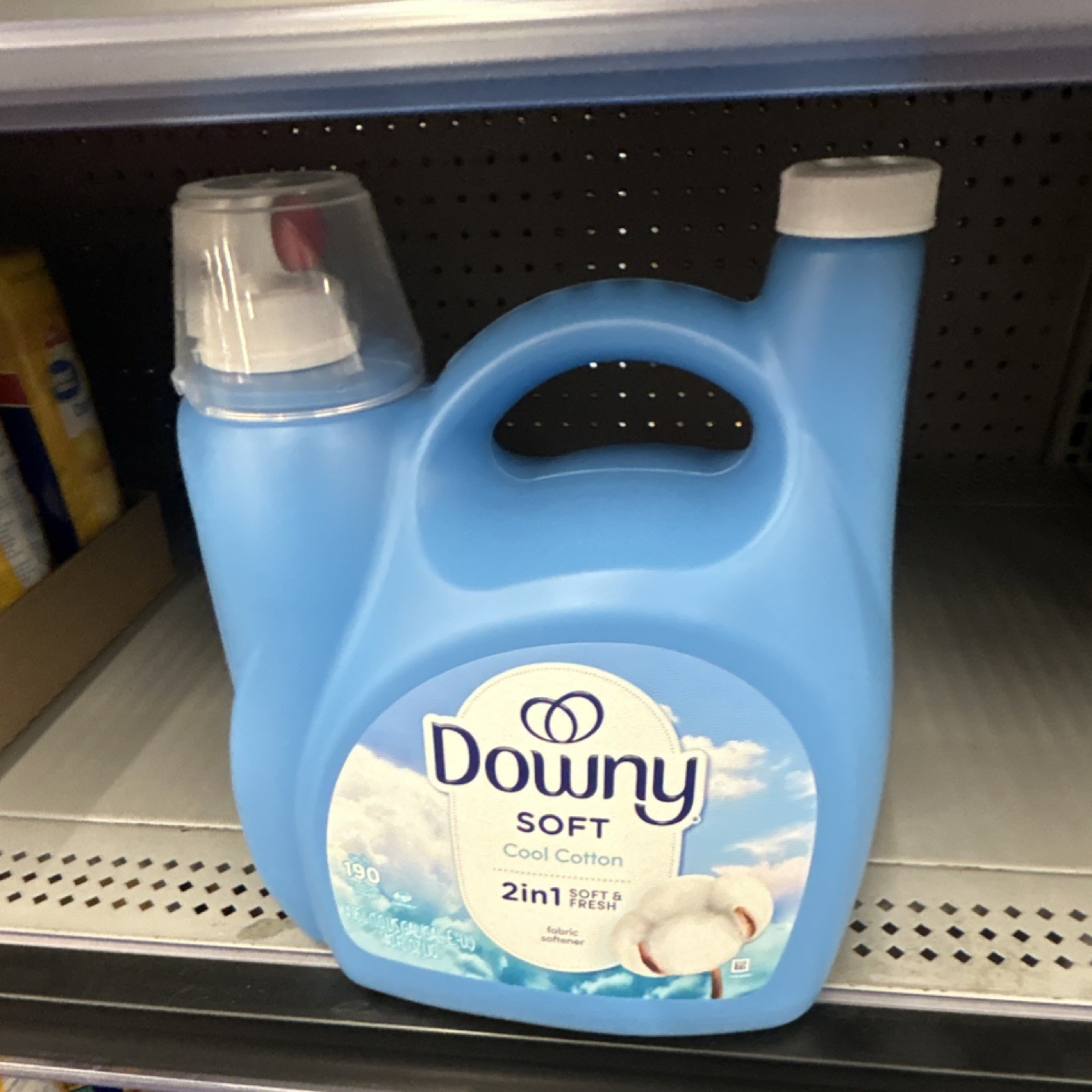 Downy 2in1 Soft & Fresh Soft Cool Cotton Fabric Softener Cool Cotton 190 Loads