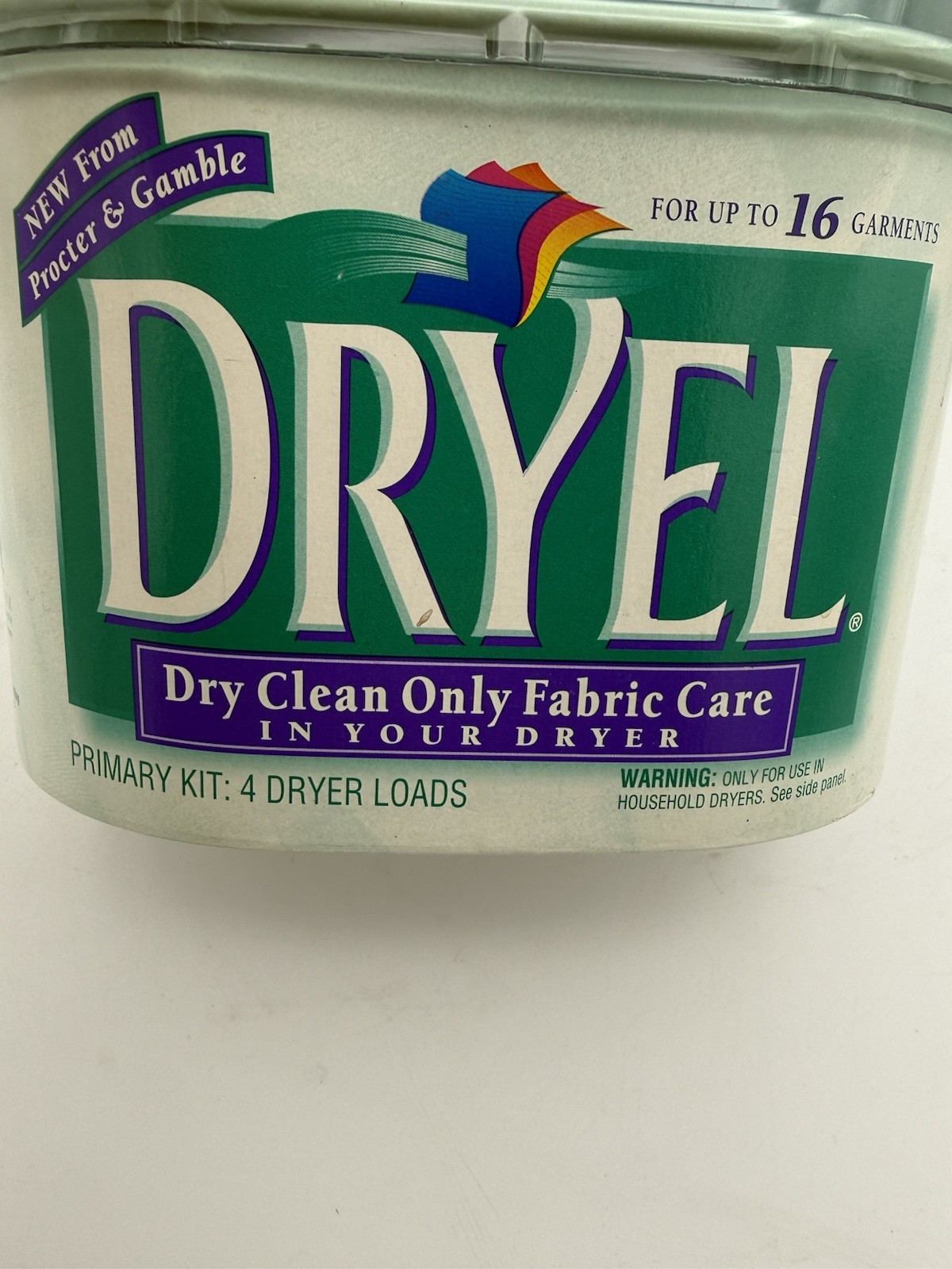 New DRYEL Dry Cleaning Kit 4 Loads Or Up To 16 Garments