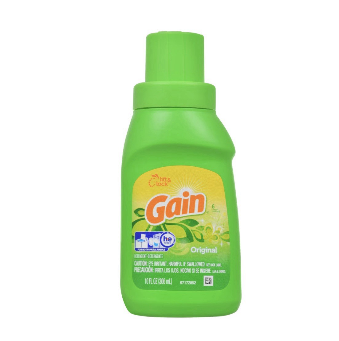 3 Pack Gain Original Aroma Boost Laundry Detergent Travel Size 10oz