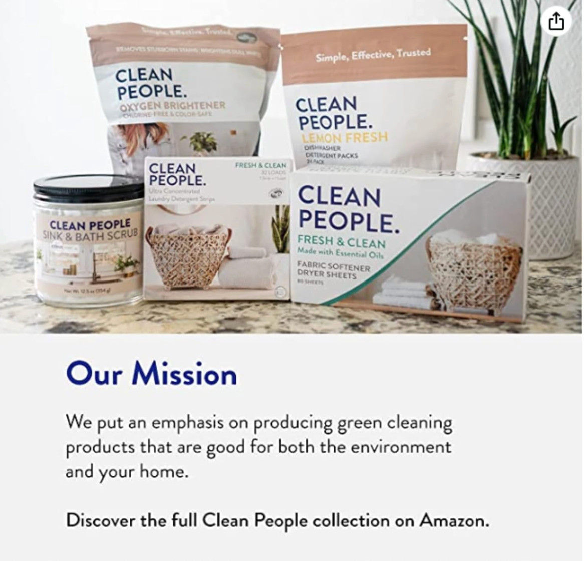 The Clean People Washing Machine Cleaner(6 Count- Pack Of 2)