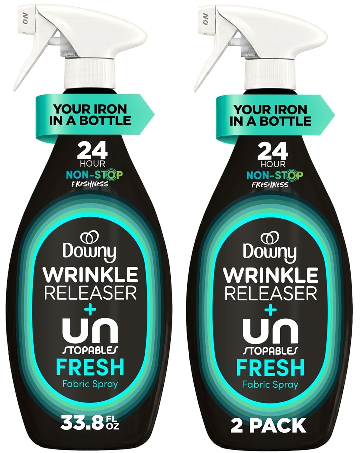 Downy Wrinkle Releaser Spray, Wrinkle Release, Odor Eliminator Fabric Spray