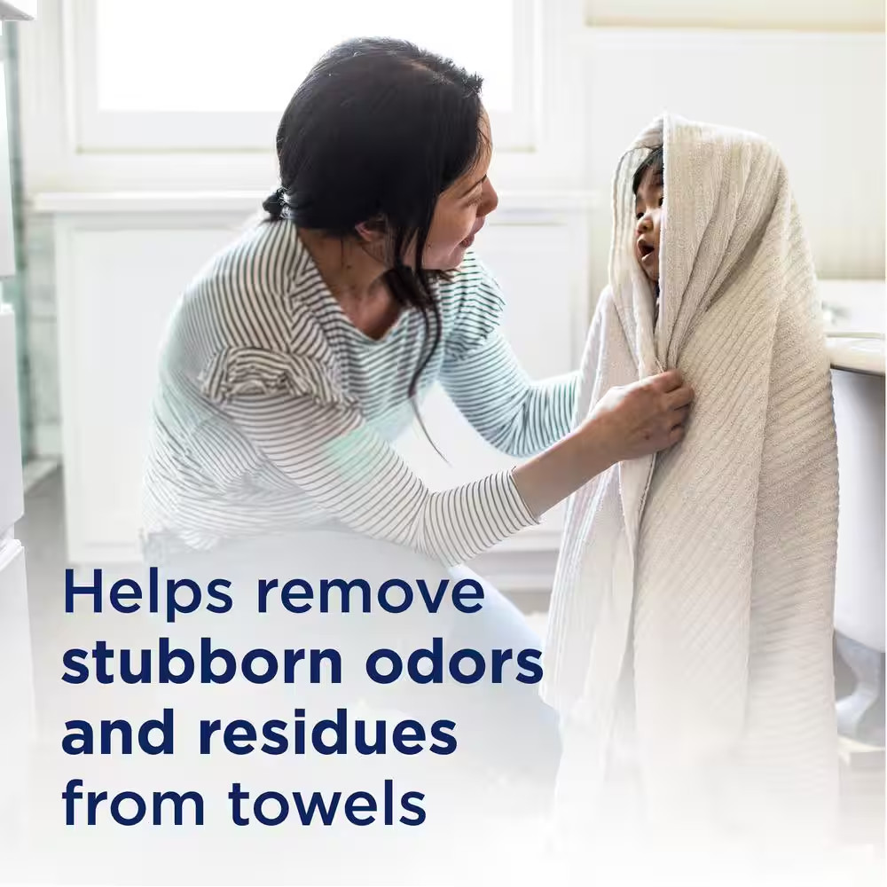 Rinse and Refresh Odor Remover Cool Cotton Scent Liquid Fabric Softener, 70-Load