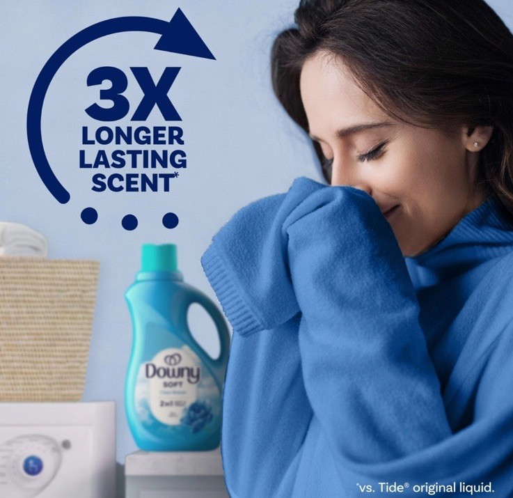 Downy Soft Clean Breeze 2 In 1 Soft & Fresh Fabric Softener 44oz