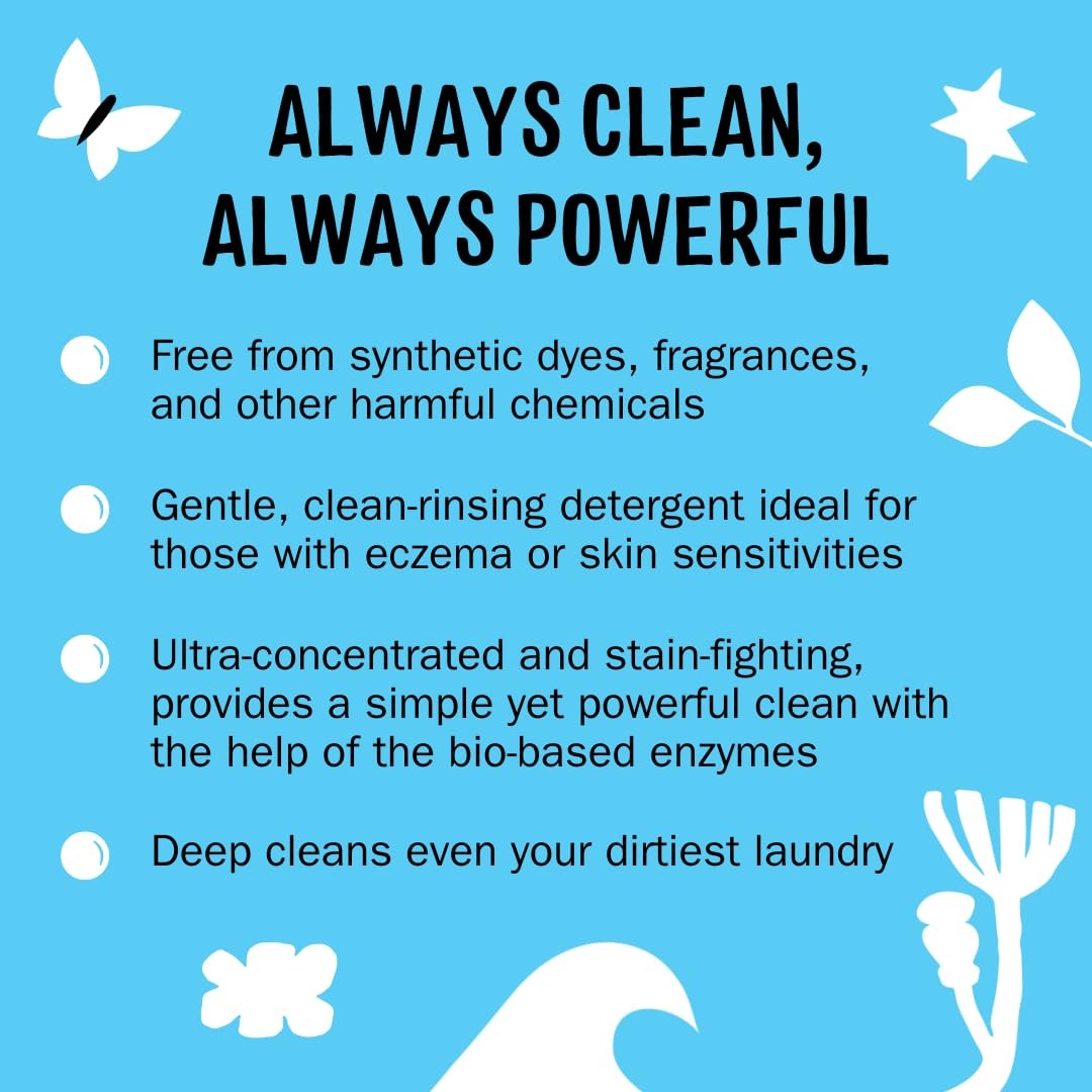 Molly’s Suds Liquid Laundry Detergent | Clean Laundry Detergent Soap for Sens…
