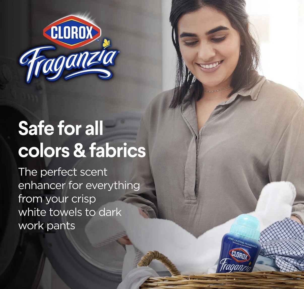 Clorox Fragranzia Ocean Laundry Scent Booster Crystals 18Oz Pack Of 2
