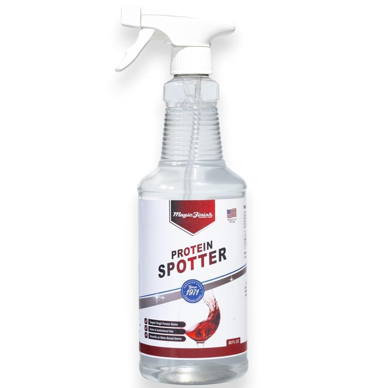 Magic Finish Protein Spotter (32 Oz) – Powerful Fabric 32 Fl Oz (Pack of 1)
