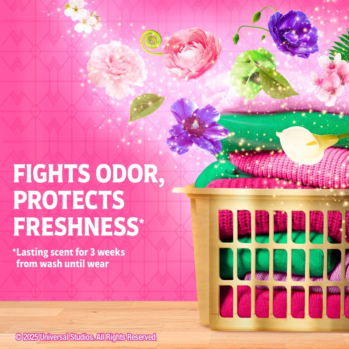 Gain Wicked 42ct Flings Laundry Detergent Oxi + Febreze Fantabulous Floral 30 oz