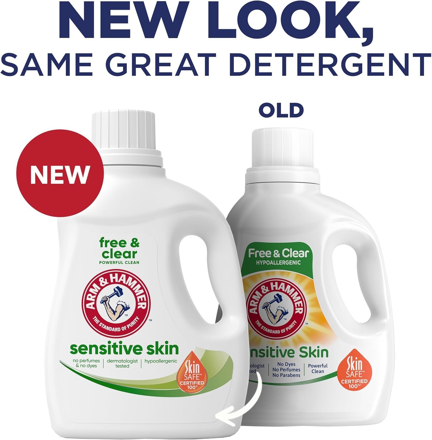 Sensitive Skin Free & Clear Liquid Laundry Detergent, 105 fl oz, 105 Loads