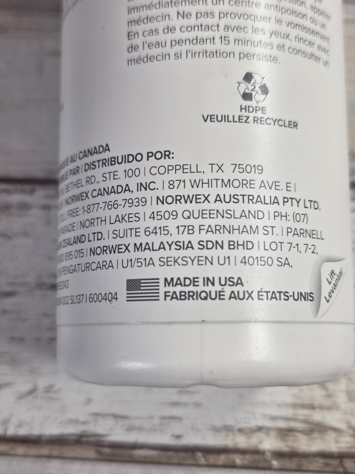 Norwex Laundry Stain Remover Refill New Sealed 12 oz 355 ml Made In USA