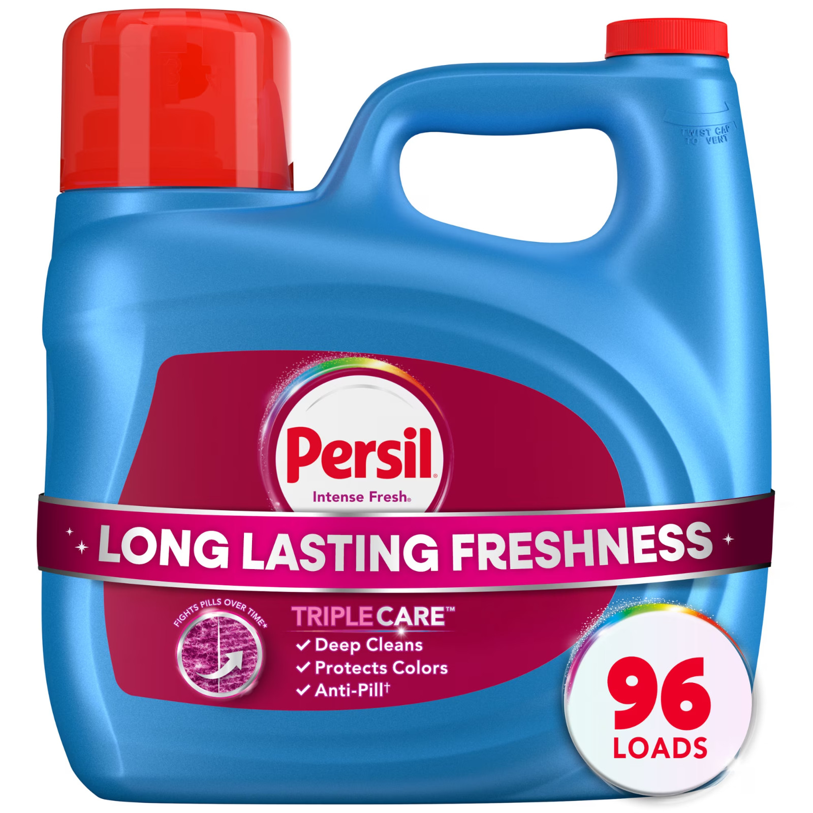 Persil Deep Clean Intense Fresh Liquid Laundry Detergent, 126 fl oz, 96 Loads