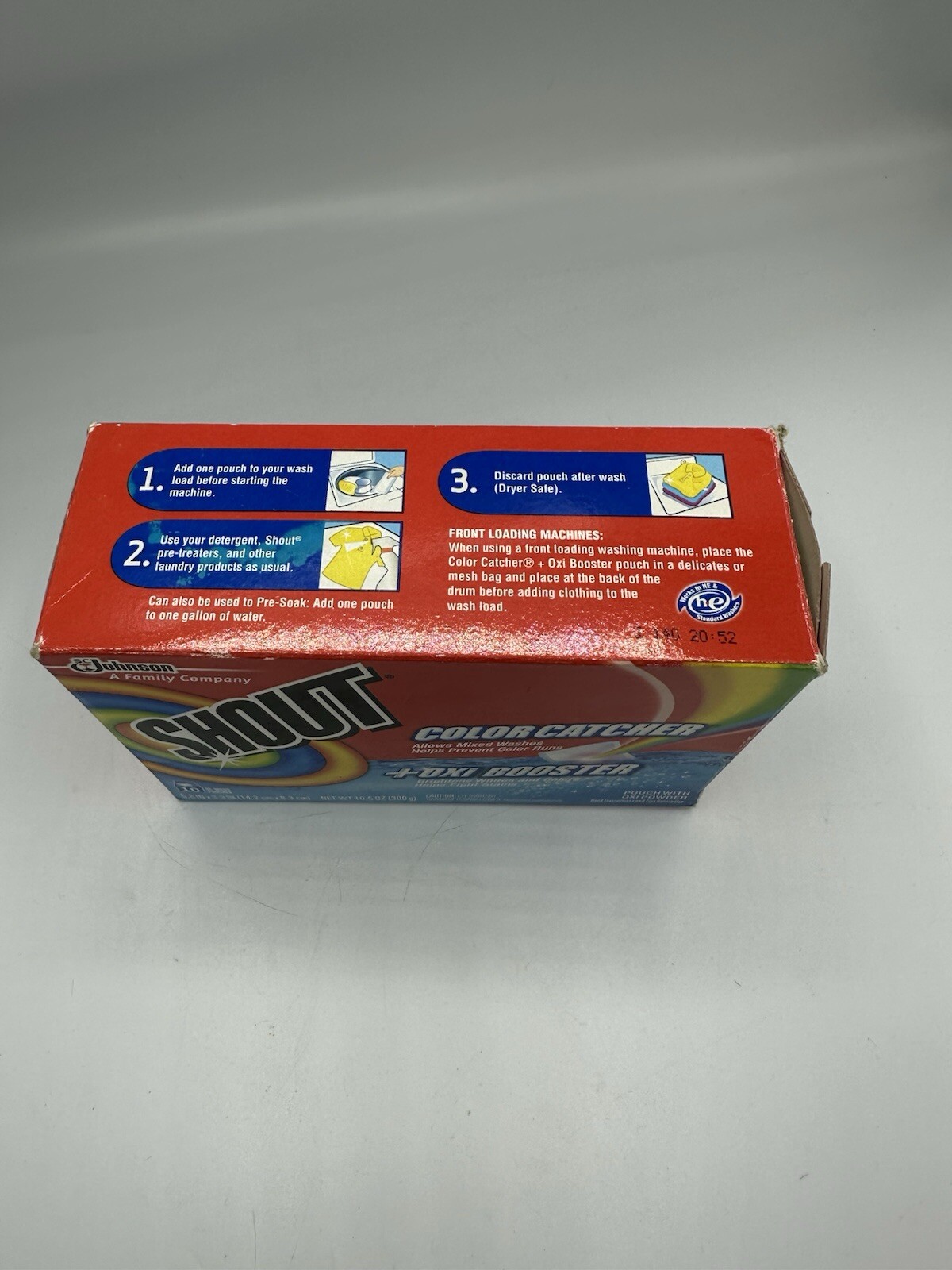 Shout Color Catcher Sheets with Oxi Booster 6 Count – Discontinued Rare