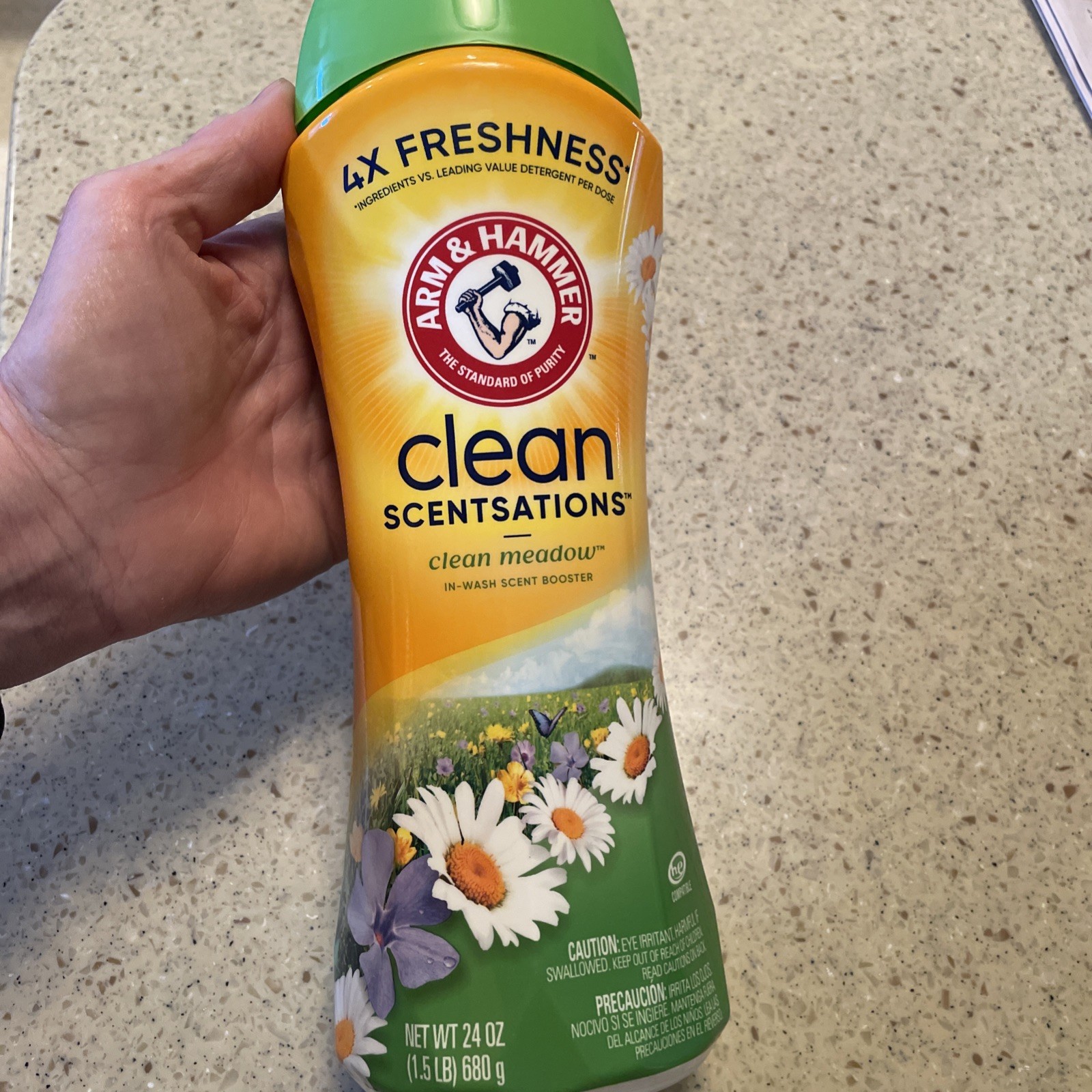 Arm & Hammer Clean Scentsations in-Wash Scent Booster Clean Meadow 24oz