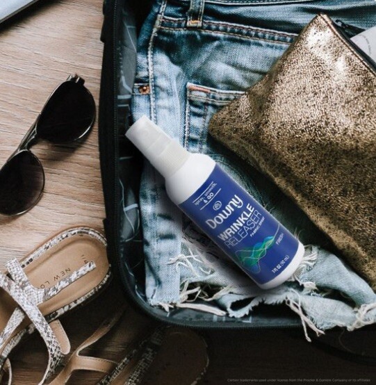 Downy Wrinkle Releaser Fabric Spray Fresh Scent 3oz ( 2 bottles ): Truly Works !