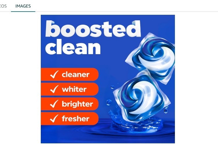 Tide PODS Laundry Detergent Pacs, 3-in-1 Stain Remover, Odor Fighter, Color Prot