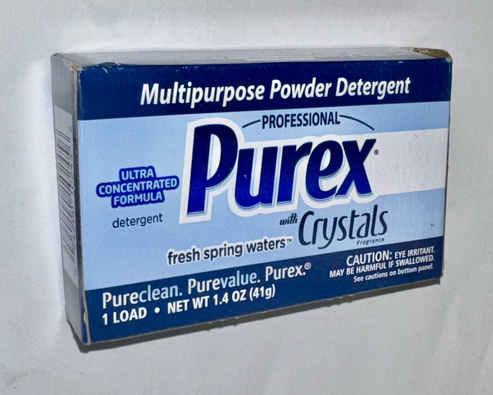Purex Professional Powder Detergent with Crystals Fresh Spring Waters 1 Load