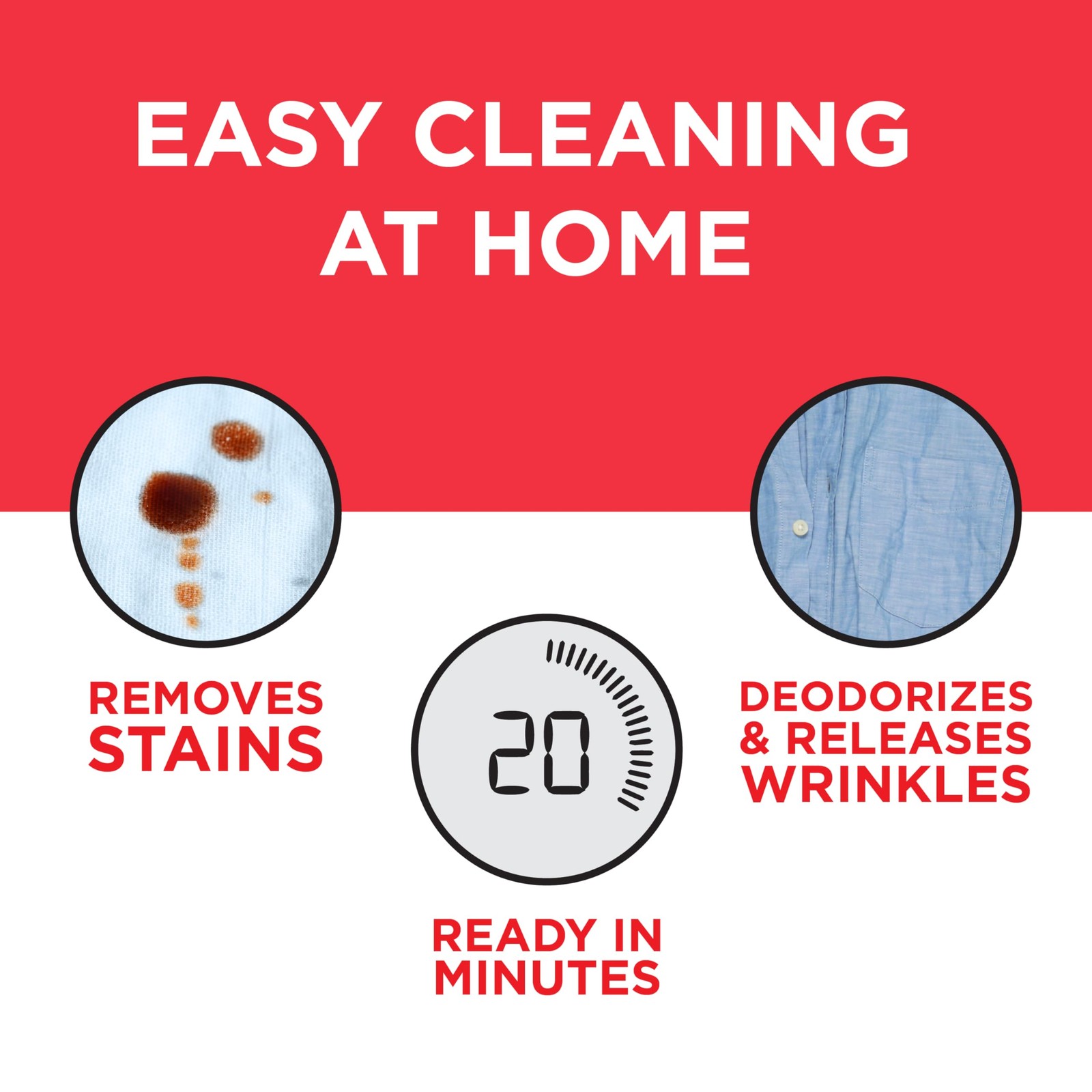 dryel At-Home Dry Cleaner Starter Kit with Wrinkle 8 Count (Pack of 1), Clear