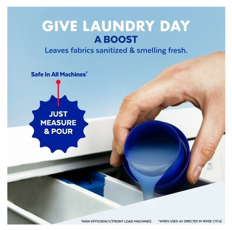 [SALE] (2 pack) Lysol Laundry Sanitizer Additive, Crisp Linen, 90 fl oz