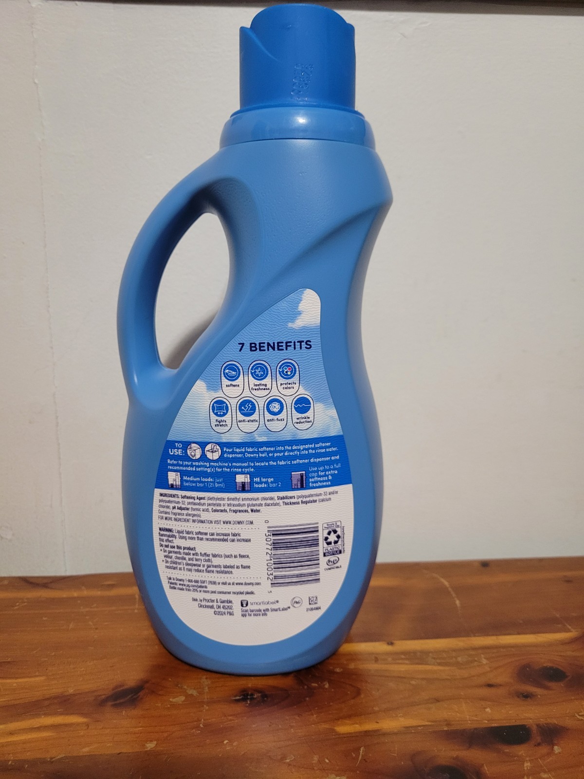 Downy Soft Clean Breeze 2 In 1 Soft & Fresh Fabric Softener 44oz
