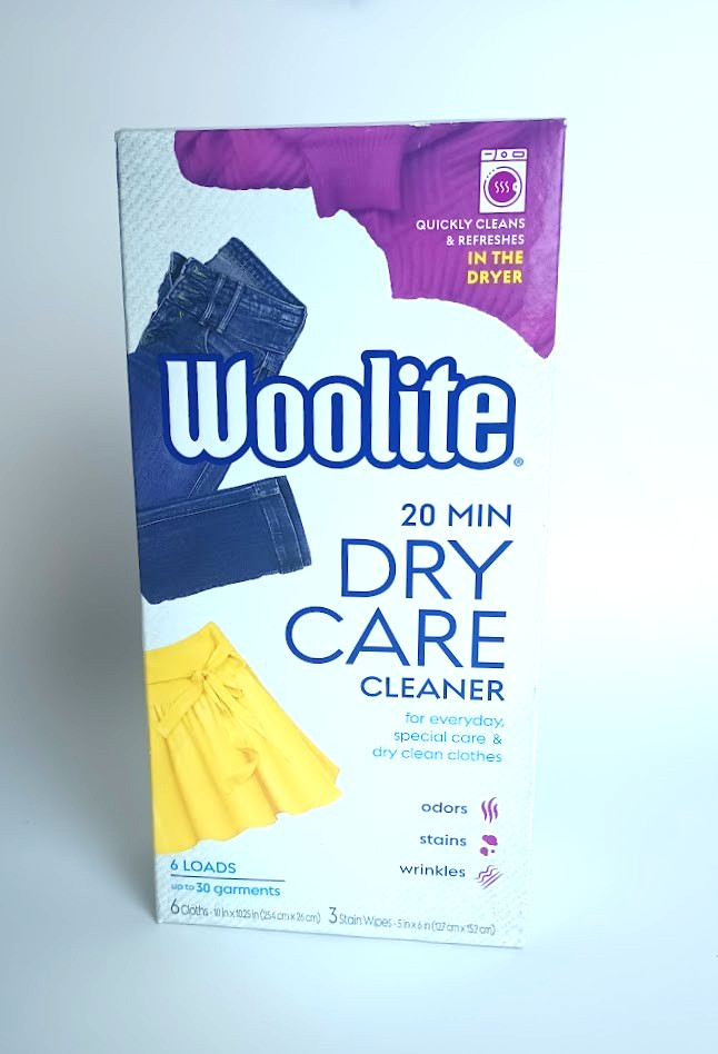 Woolite At-Home Dry Cleaner 20 Min 6 Cloths Fresh Scent Discontinued New Sealed