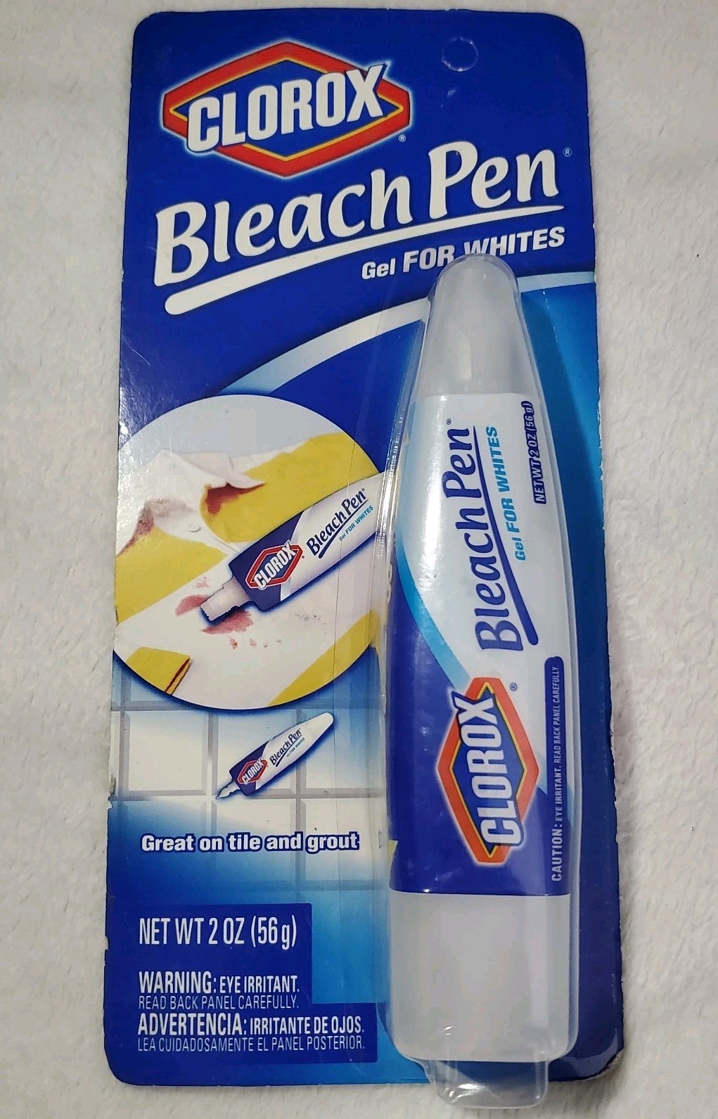 Clorox Bleach Pen Gel For Whites Dual Tipped 2 Oz Laundry Household Discontinued