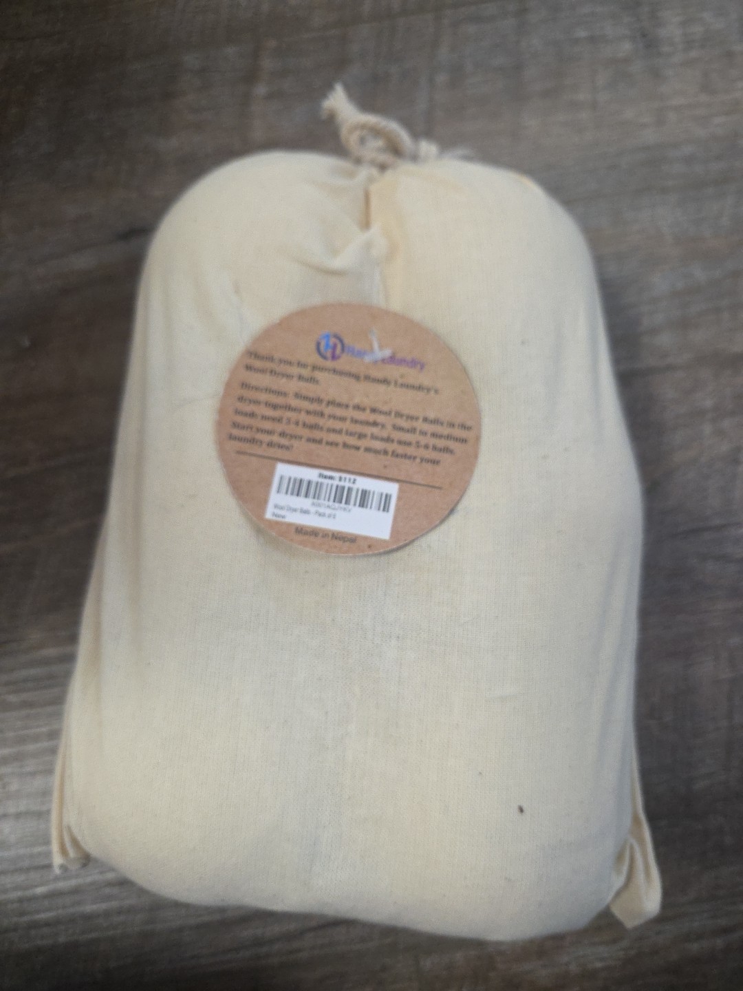 NEW Handy Laundry 100% New Zealand Sheep Wool Dryer Balls – 6 Wool Balls