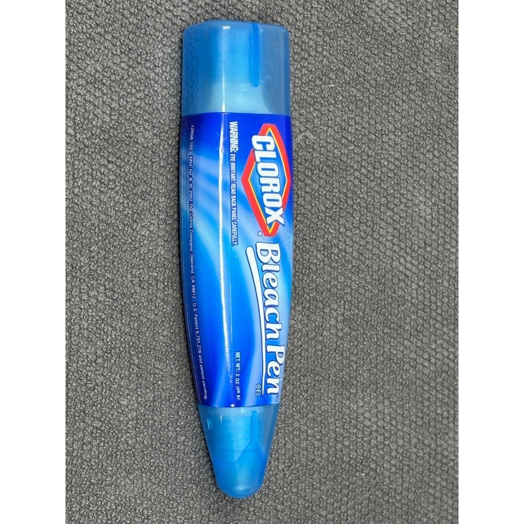 Clorox Bleach Pen Gel Dual Tipped Broad Scrubber Fine Point Stain Remover 2oz