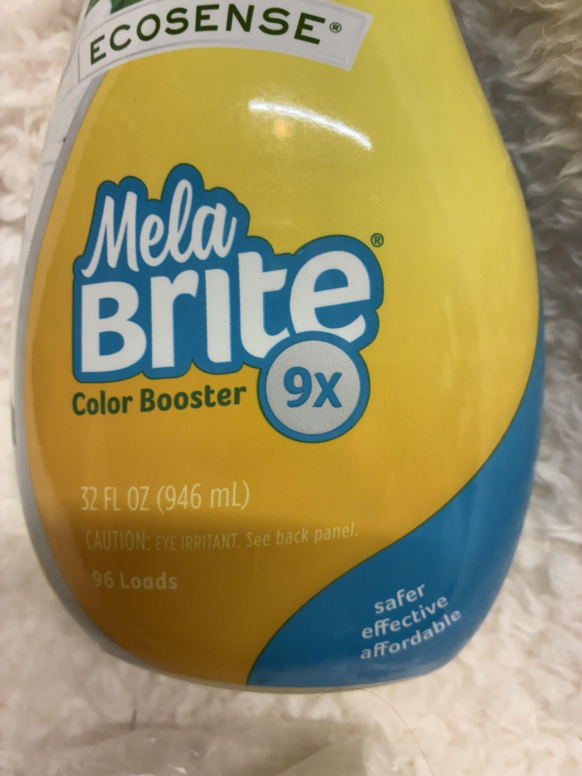 Ecosense MelaBrite 9x Color Booster Laundry Additive Scent-Free 32 oz 96 Loads