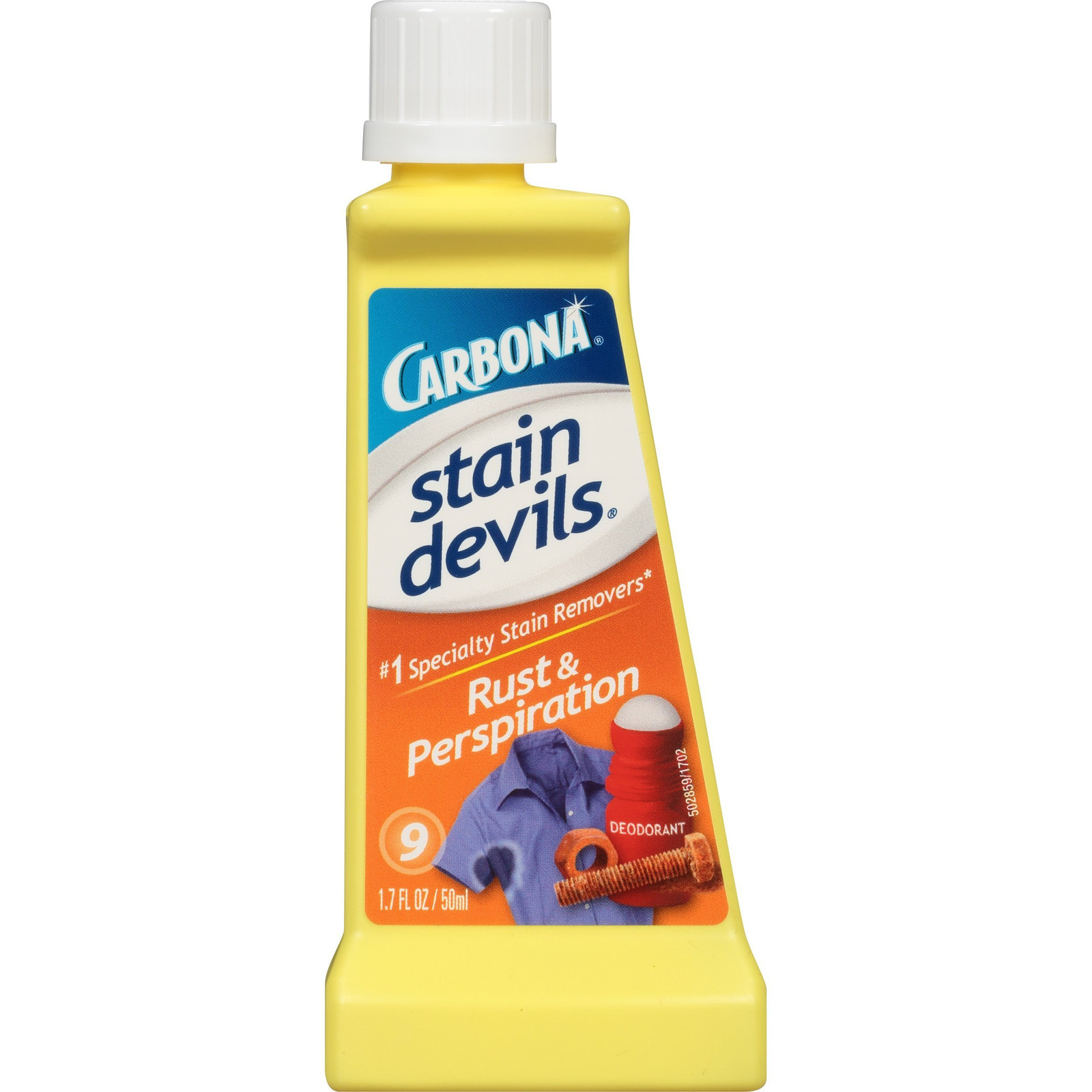 Carbona Stain Devils 9 Stain Remover 1.7 Fl Oz Pack of 3 Deodorant Rust Stains