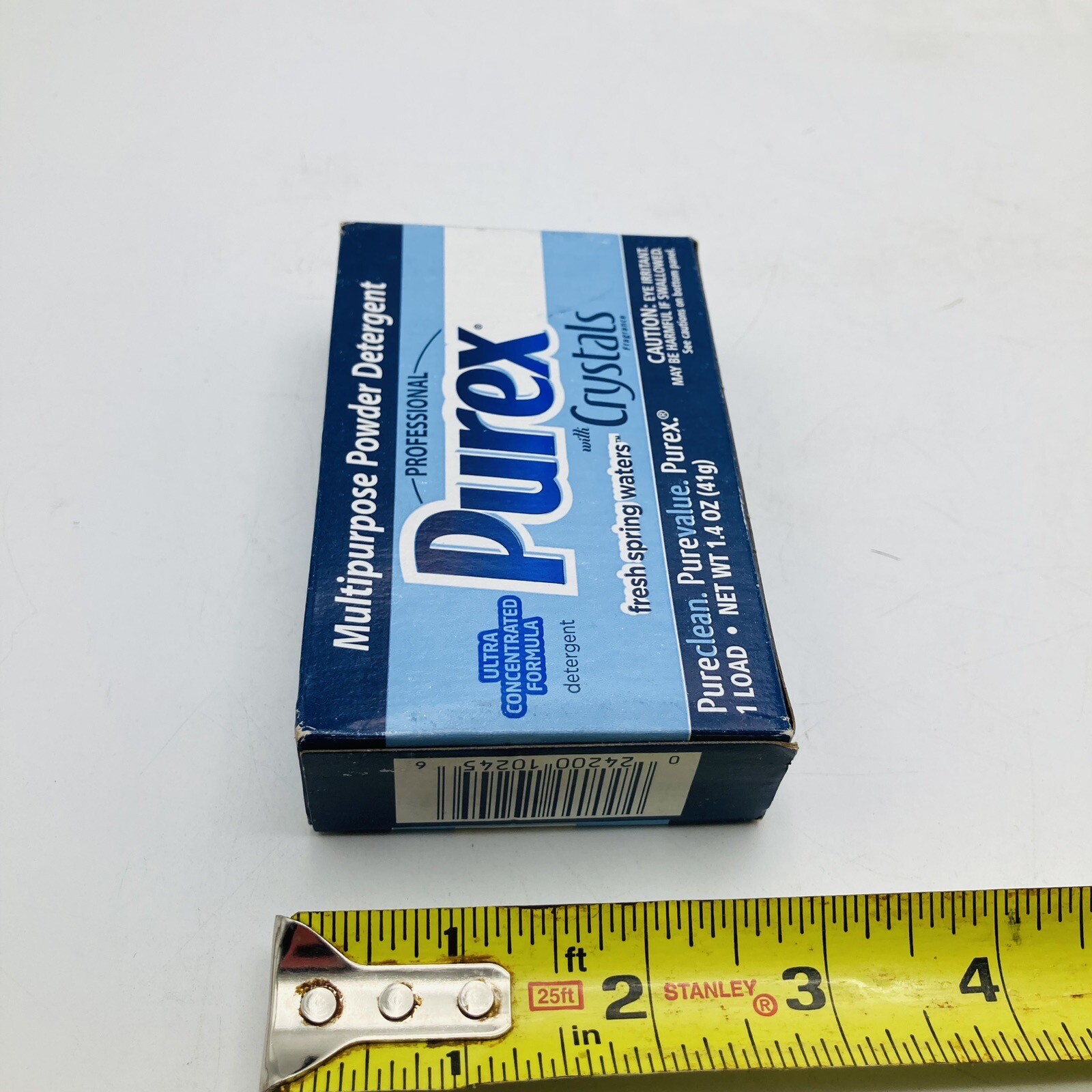 Purex Multipurpose Powder Detergent Fresh Spring Waters 1 Box 1 Load New 2012