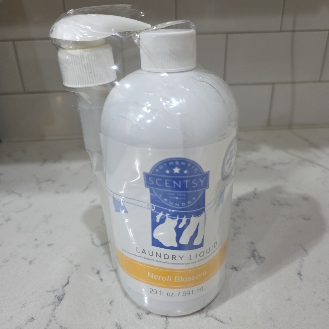 NEW Sealed Scentsy Laundry Liquid Neroli Blossom 20 Oz Concentrate Gift