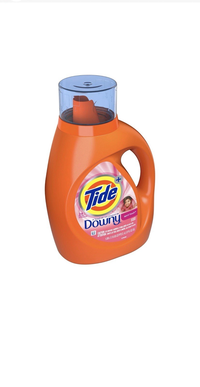 Tide Downy april fresh 37fl oz 24 loads