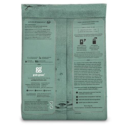 Stoneworks Laundry Detergent Pods 50 Count Fragrance Free Eco Friendly Formula