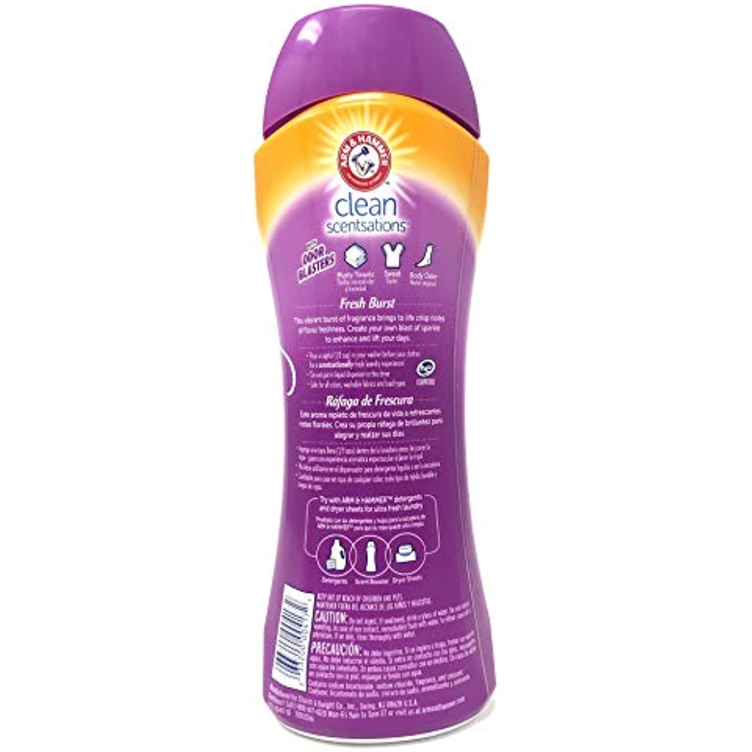 Arm & Hammer Odor Blasters Eliminator Fresh Burst In-Wash Scent Booster 24 oz