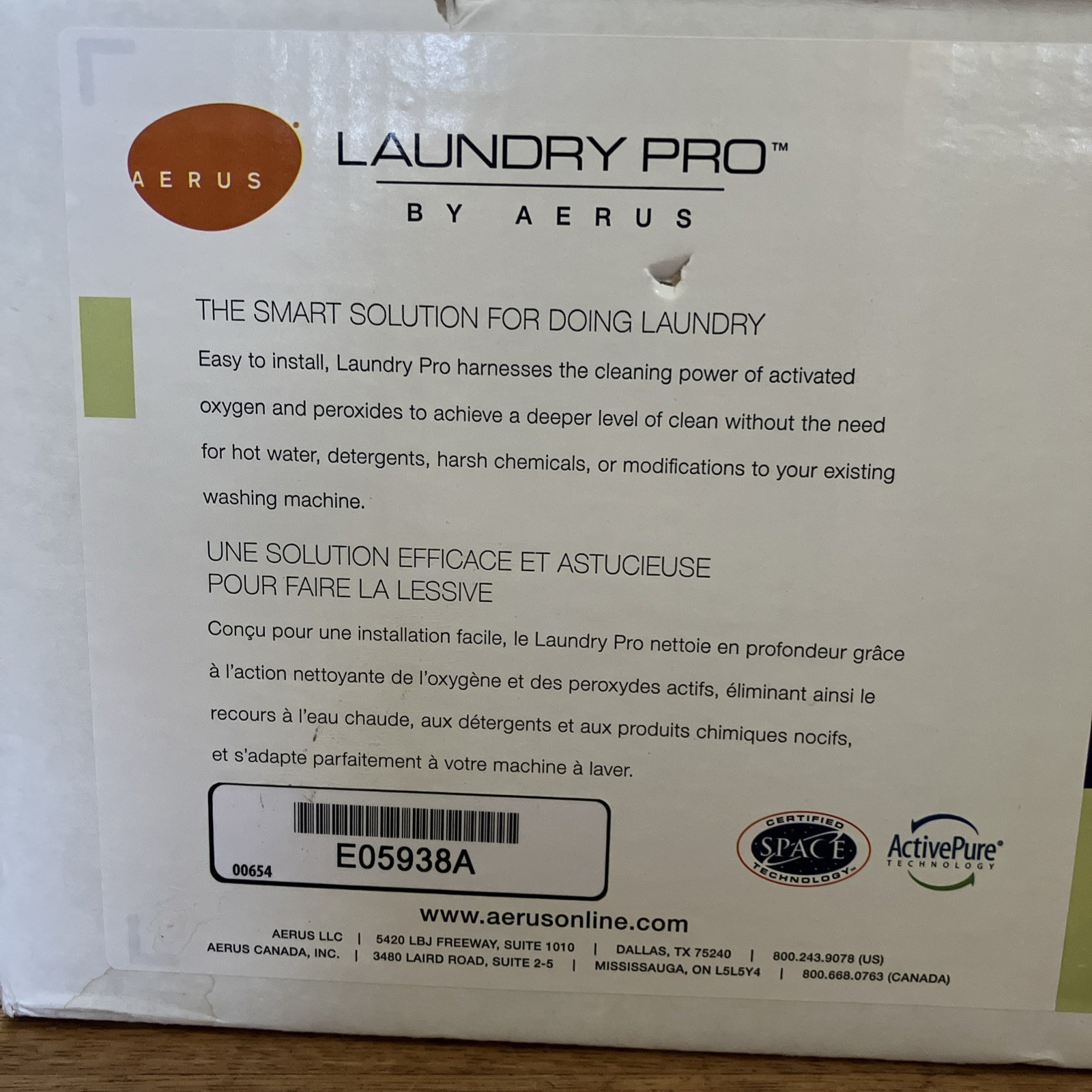Laundry Pro by Aerus W1016B – Clean clothes without detergent