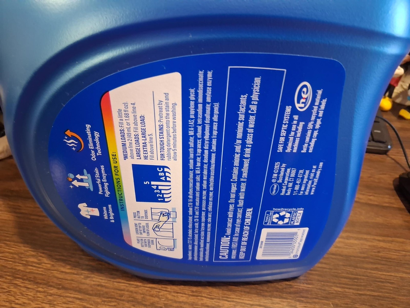 PERSIL PRO CLEAN OXI POWER ORIGINAL LIQUID LAUNDRY DETERGENT (225 oz, 112 LOADS)