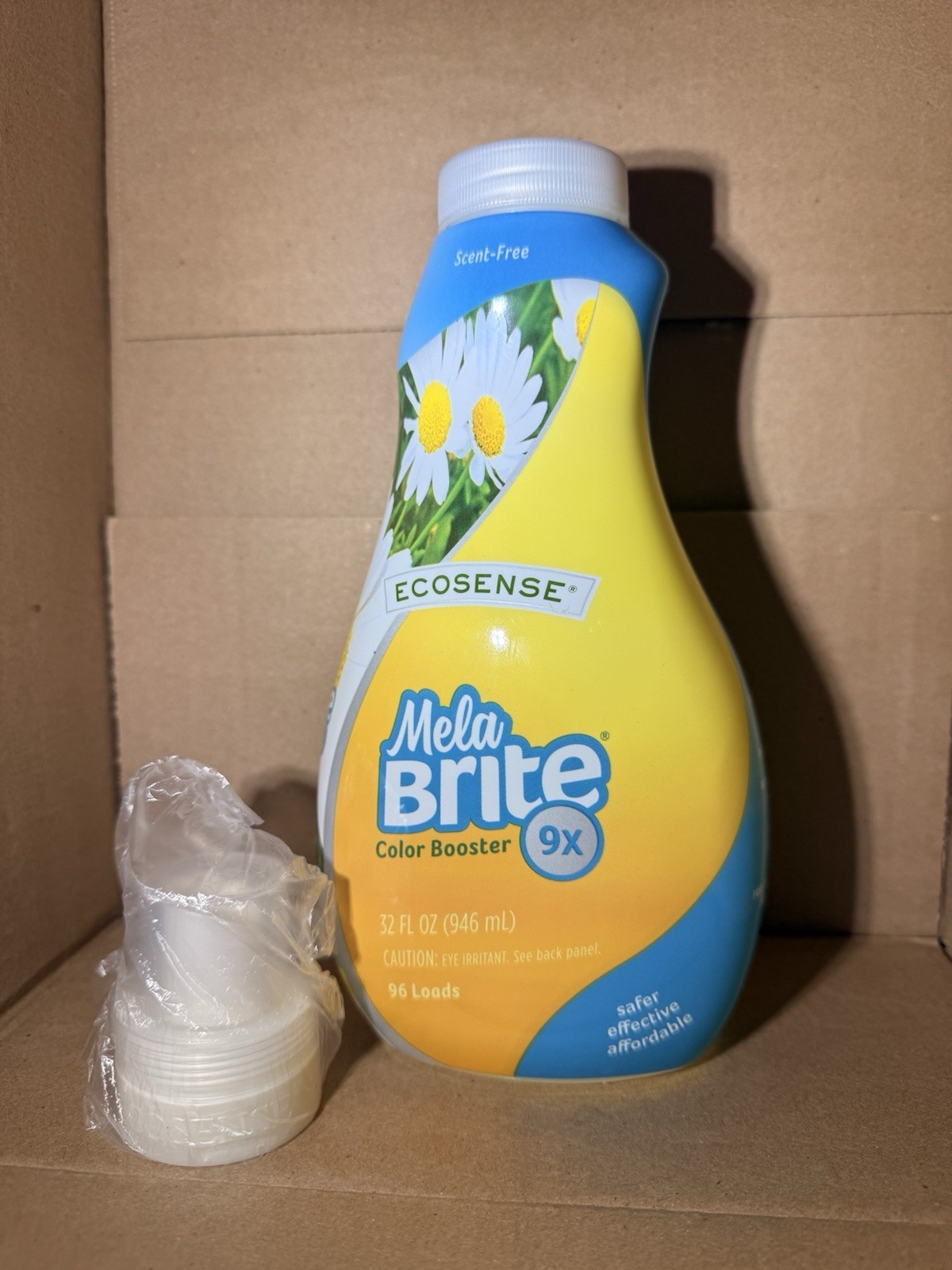 Melaleuca Ecosense Mela Brite Color Booster 9x 96 loads Scent-Free 32 fl oz