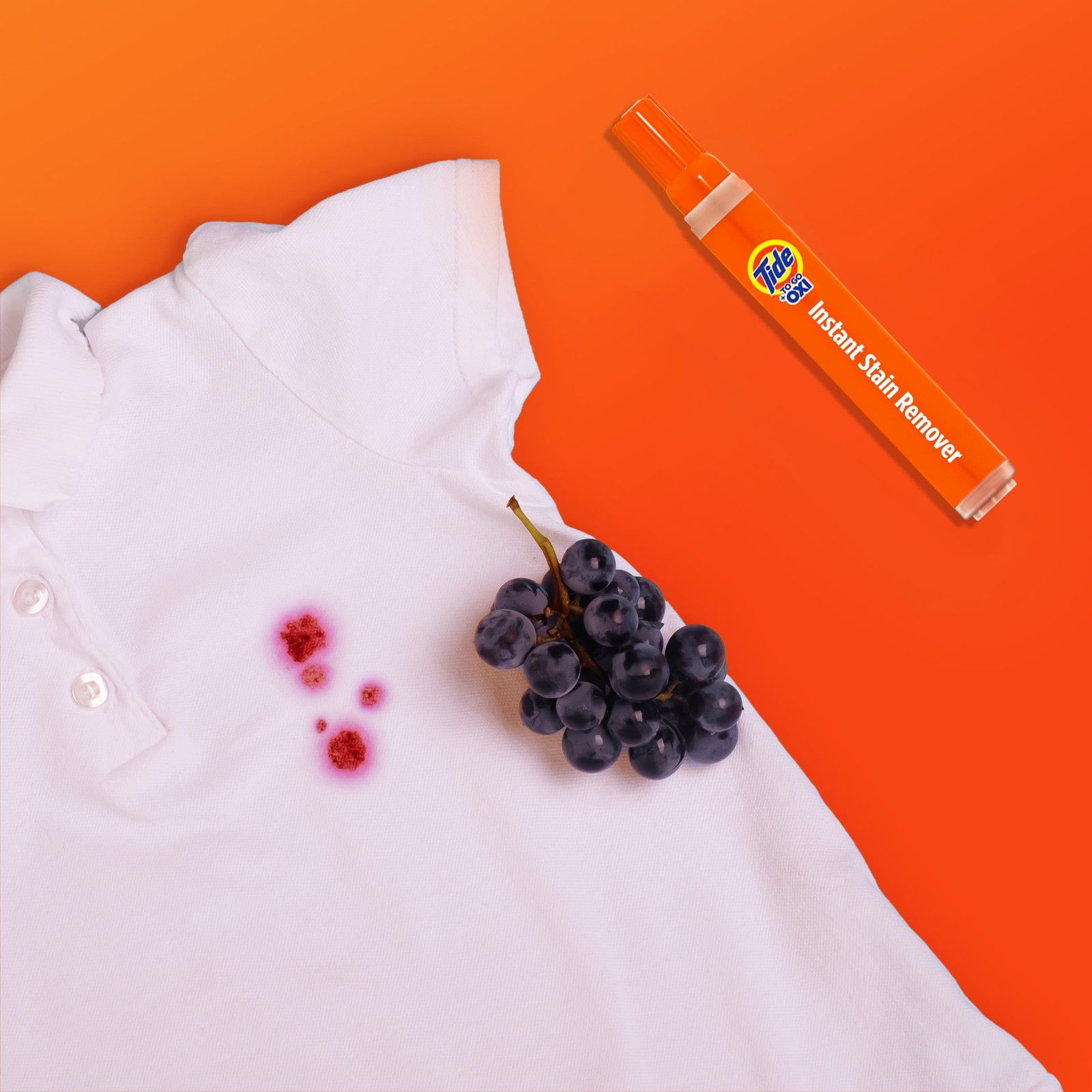 Tide Stain Remover for Clothes,Tide To Go Pen,Instant Spot Remover 1 Count