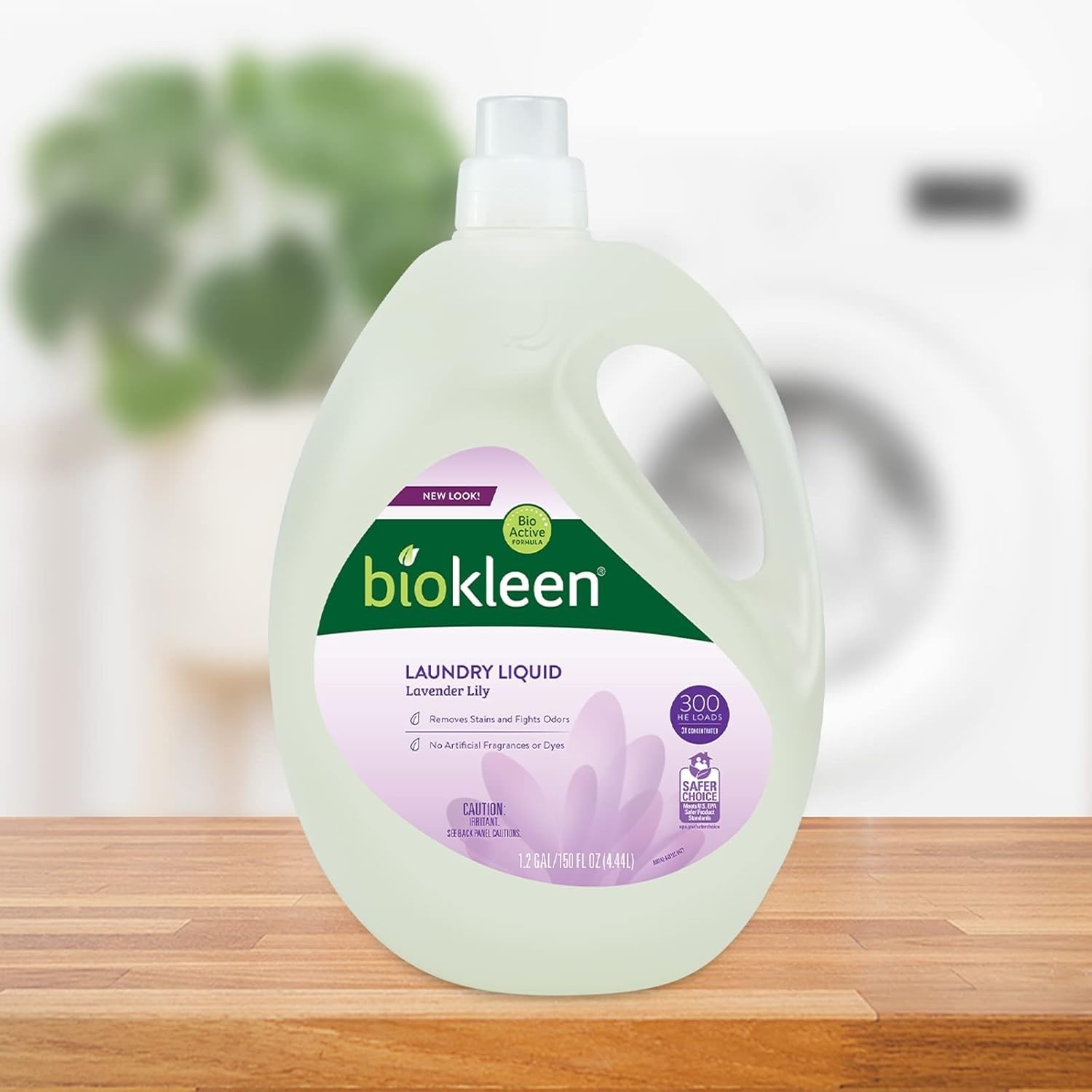 Gentle Laundry Detergent, 300 Loads – Eco-Friendly Liquid with Lavender Essence