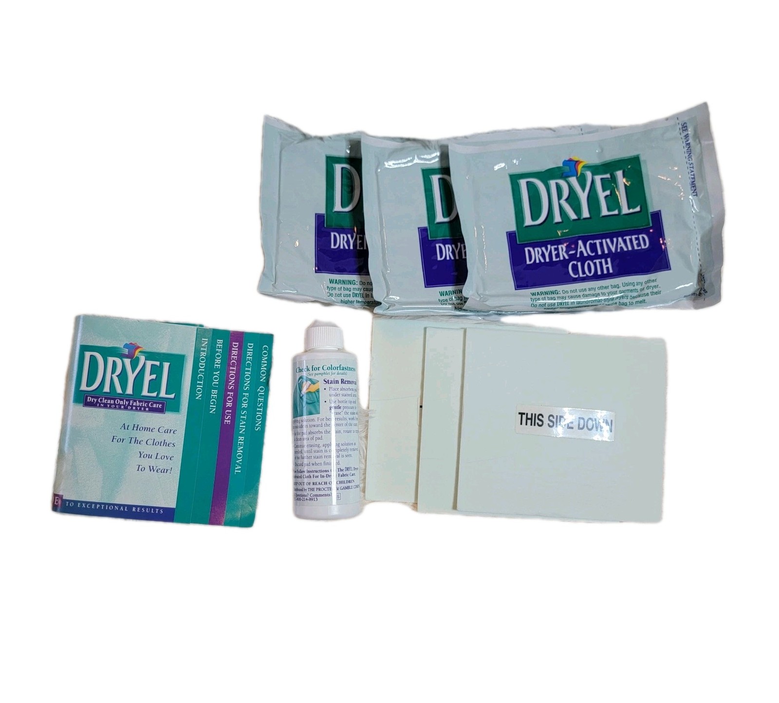 Dryel At Home Dry Cleaner Kit Stain Removal Solution Unopened