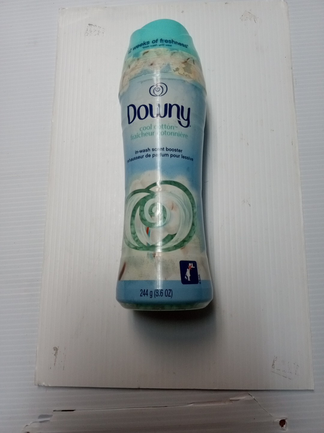 Downy In-Wash Scent Booster Beads, Cool Cotton Scent, 8.6 oz